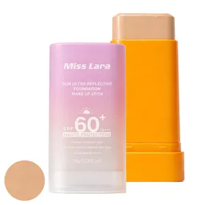استیک ضد آفتاب رنگی صورت میس لارا SPF 60 مدل Haute  شماره 12 محافظ UVA ،UVB مناسب برای انواع پوست حجم 30 میلی‌لیتر