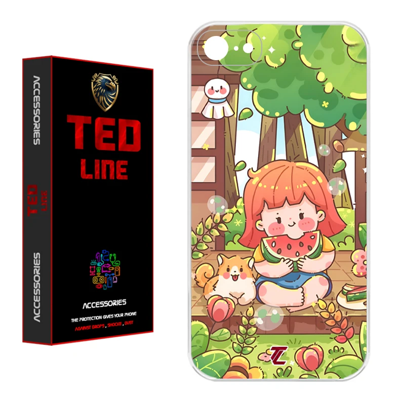 کاور تدلاین طرح دختر هندونه ای کد 1180 مناسب برای گوشی موبایل اپل Iphone 7 / 8 / SE 2020