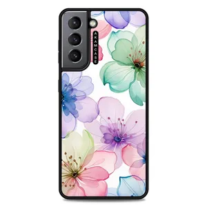 AKAM AMC-WSGS21-FLOWERS-34 Cover For Samsung Galaxy S21
