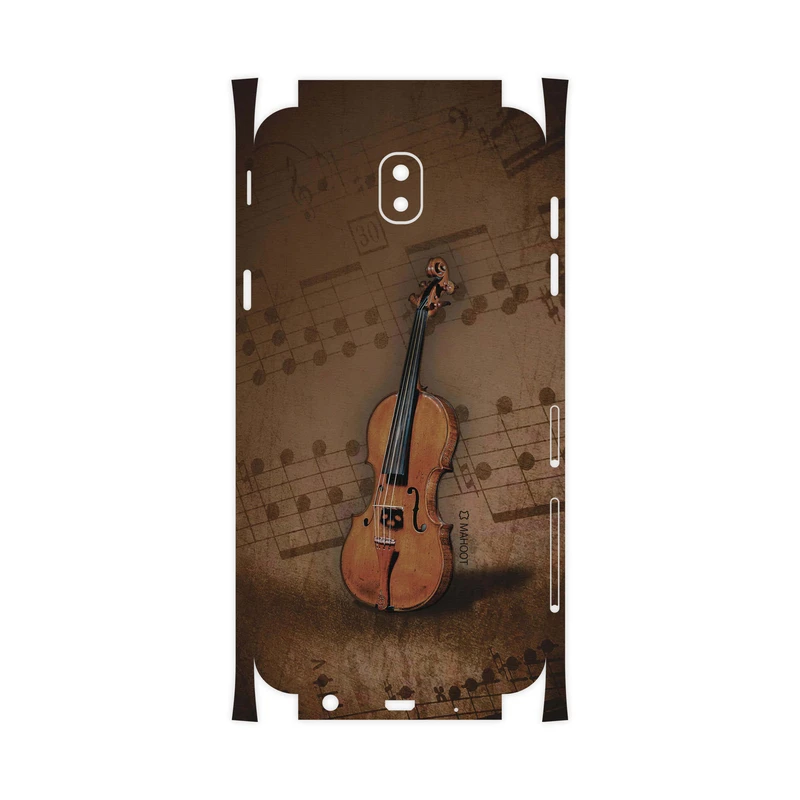 برچسب پوششی ماهوت مدل Violin-Instrument-FullSkin مناسب برای گوشی موبایل سامسونگ Galaxy J5 Pro