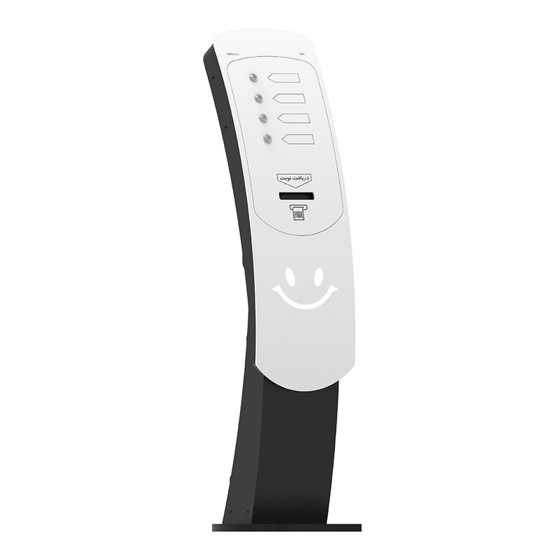 دستگاه نوبت‌ دهی نیکو مدل NiQ-110 به همراه نمایشگر و کیپد و فراخوان صوتی
