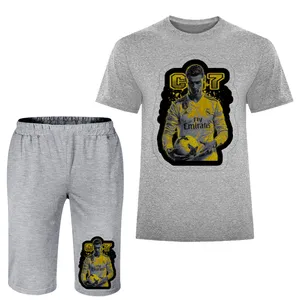 ست تی شرت و شلوارک مردانه مدل رونالدو A260