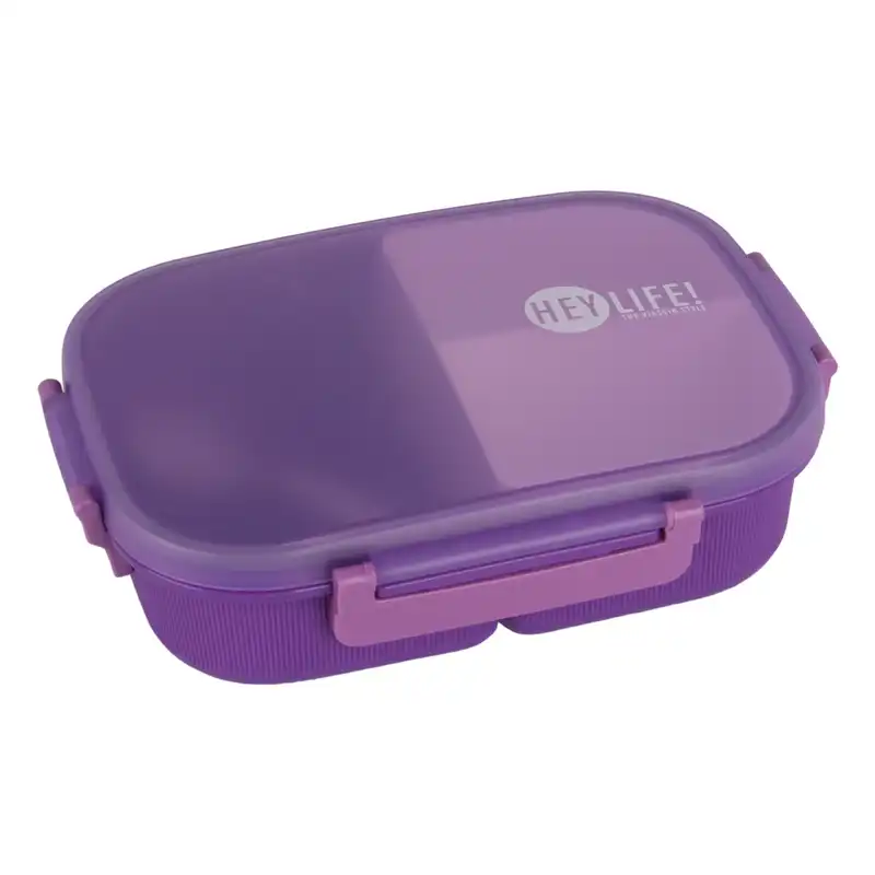 ظرف غذای کودک مدل HEY LIFE به همراه قمقمه