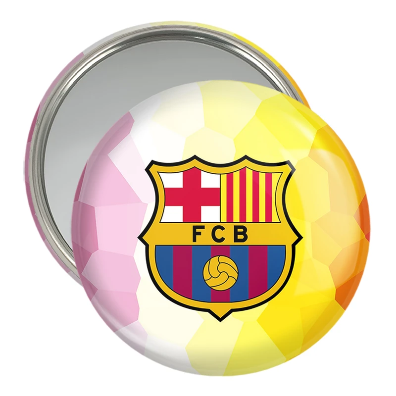 آینه جیبی خندالو مدل باشگاه بارسلونا کد 26256