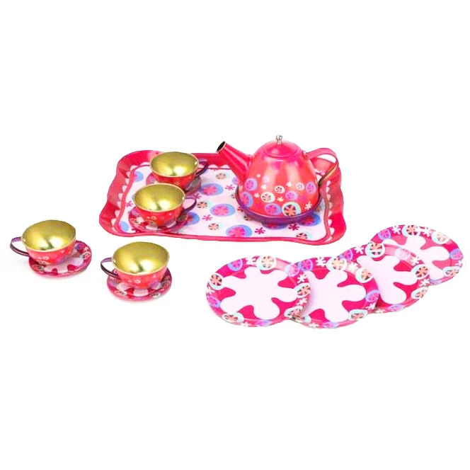 ست اسباب بازی چایخوری مدل tea time کد 99610C مجموعه 14 عددی