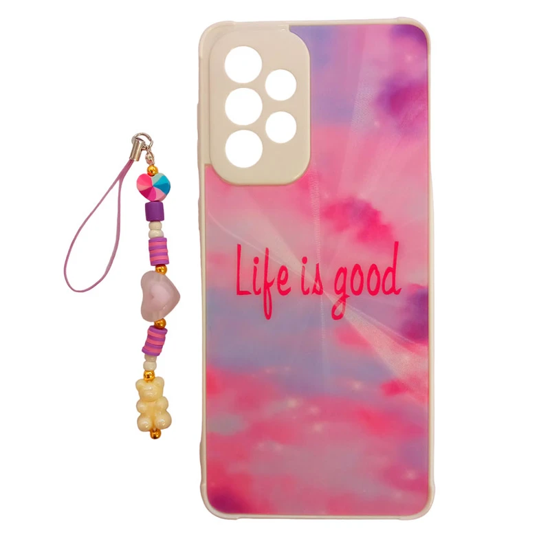 کاور طرح لیزری مدل آسمان کد A10164 مناسب برای گوشی موبایل سامسونگ Galaxy A33 5G / A33 به همراه بند آویز