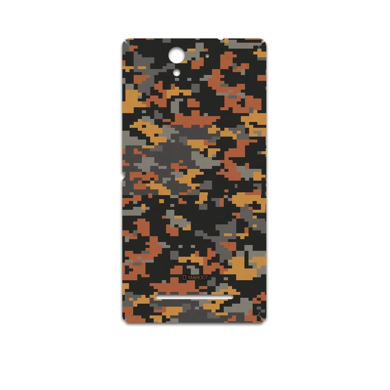 برچسب پوششی ماهوت مدل Army-Autumn-pixel مناسب برای گوشی موبایل سونی Xperia C3 Dual