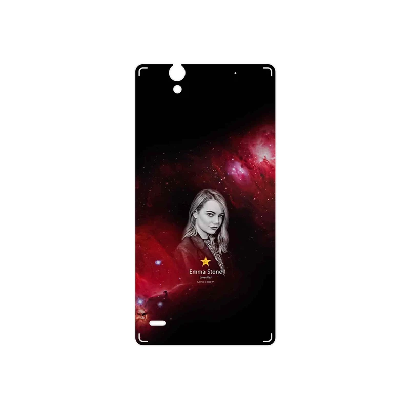 برچسب پوششی ماهوت مدل Emma Stone مناسب برای گوشی موبایل سونی Xperia C4