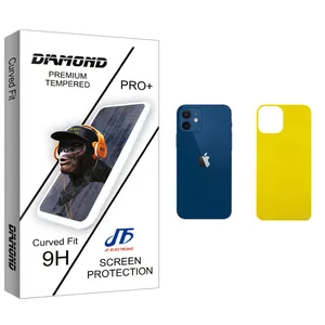 JF Diamond glass Back Protector For Apple اپل iPhone 12