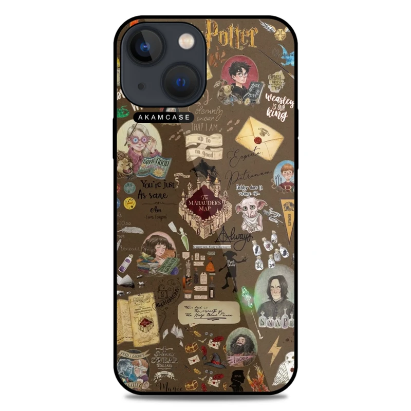 کاور آکام مدل AMCWA13M-HARRY POTTER10 مناسب برای گوشی موبایل اپل iPhone 13 Mini
