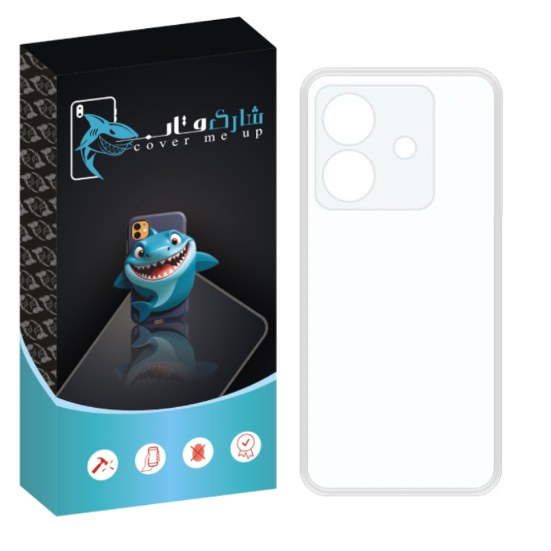 کاور شارک قاب مدل Crystal مناسب برای گوشی موبایل آنر Play 10