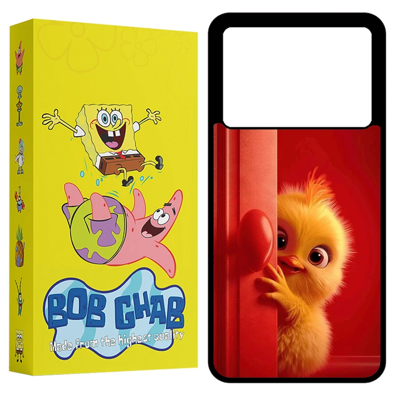 کاور باب قاب طرح جوجه مدل BCPK70P مناسب برای گوشی موبایل شیائومی Redmi K70 Pro 5G / Poco X6 Pro