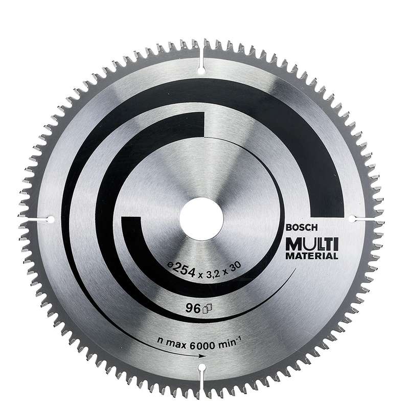 تیغ اره میزی بوش مدل مولتی متریال 96T -254MM