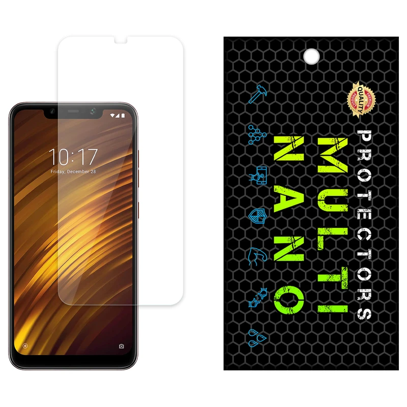 محافظ صفحه نمایش شفاف مولتی نانو مدل X-S1N مناسب برای گوشی موبایل شیائومی Pocophone F1