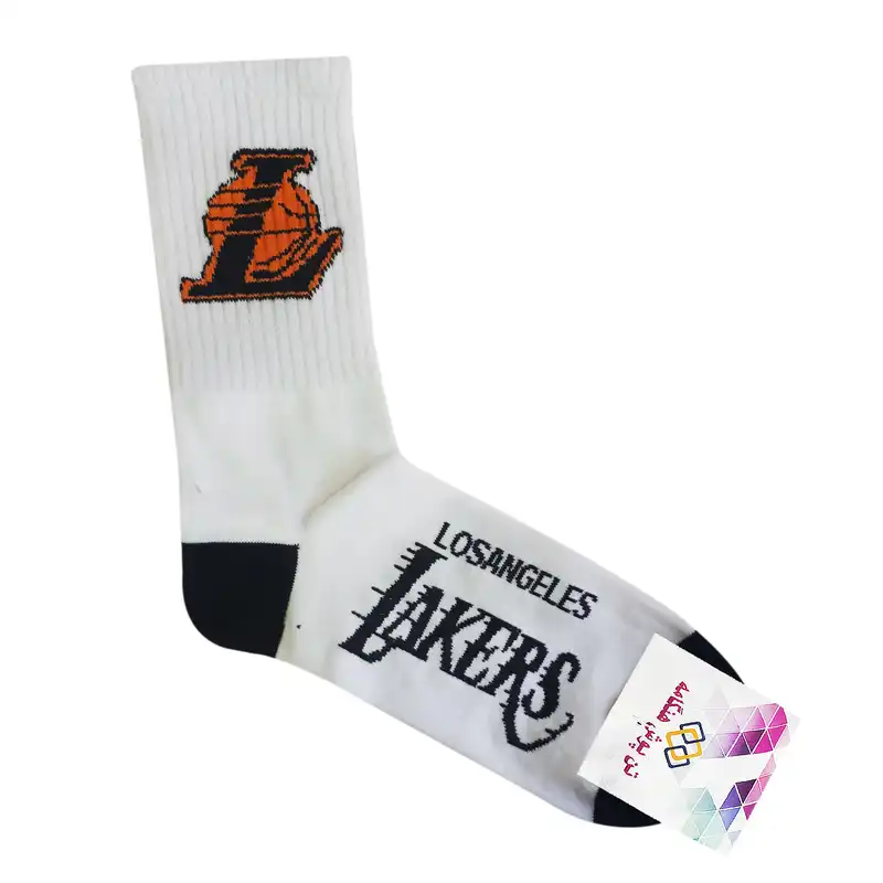 جوراب ورزشی ساق بلند زنانه تن پوش هنگامه مدل کش اسپرت لیکرز Wi08