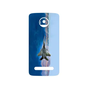 MAHOOT Fighter plane F15 Cover Sticker for Motorola Moto Z2 Play