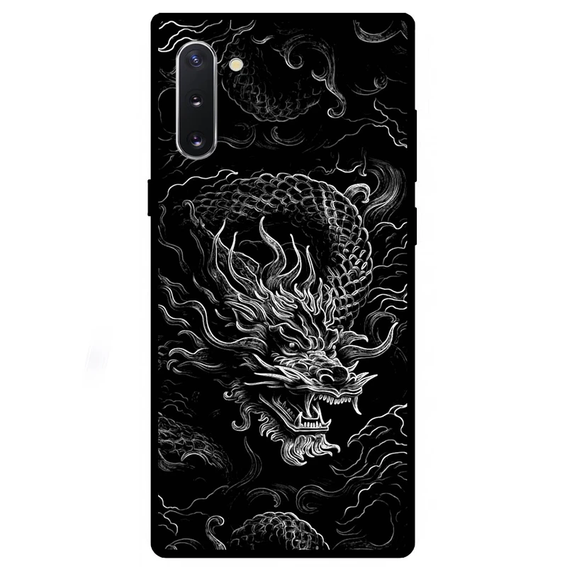 کاور مگافون طرح اژدها مدل 1897 مناسب برای گوشی موبایل سامسونگ Galaxy Note 10         