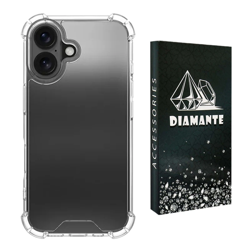 کاور دیامانته مدل bianco Navy مناسب برای گوشی موبایل اپل iPhone 17