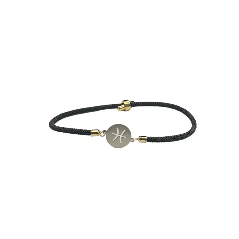 دستبند نقره مدل ماه تولد اسفند