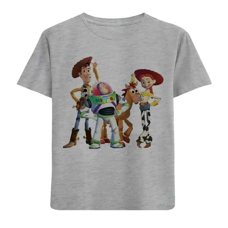 تی شرت آستین کوتاه بچگانه مدل اسباب بازی F658