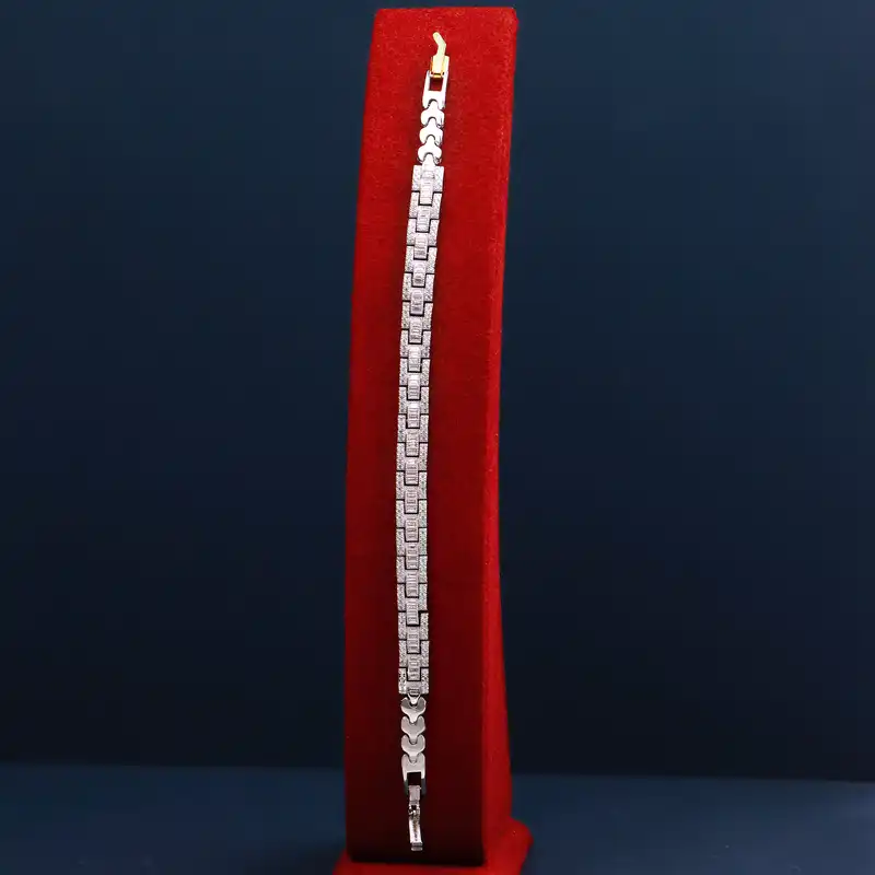 دستبند نقره زنانه جی تی ای مدل جی نایس