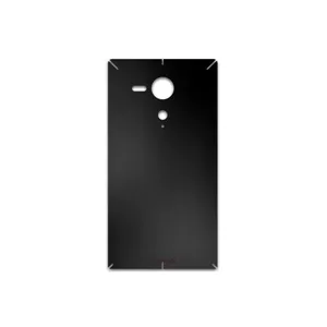 MAHOOT Black-Matte Cover Sticker for Sony Xperia SP