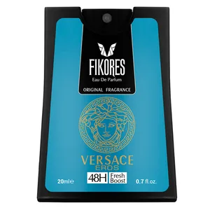 عطر جیبی مردانه فیکورس مدل Versace Eros  حجم 20 میلی لیتر