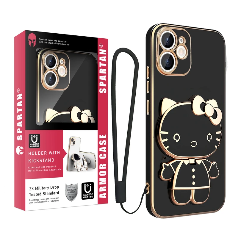   کاور اسپارتان مدل Kitty Strap مناسب برای گوشی موبایل اپل iPhone 12 Mini