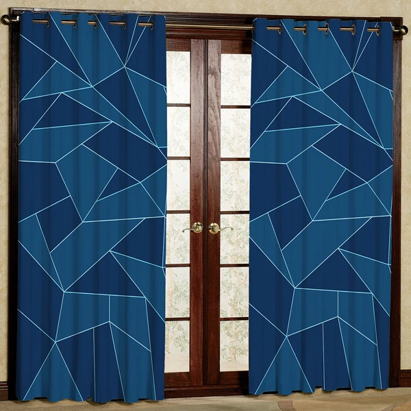 پرده مدل مخمل پانچی کد 7556 سایز 280x140 سانتی متر