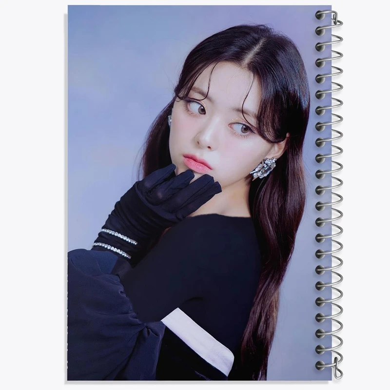 دفتر لیست خرید 50 برگ خندالو طرح یونا گروه ایتزی ITZY کد 20221