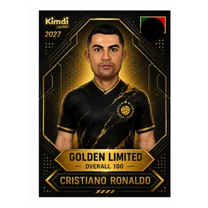 کارت فوتبالی کیمدی مدل گلدن لیمیتد رونالدو 2027 کد GL1