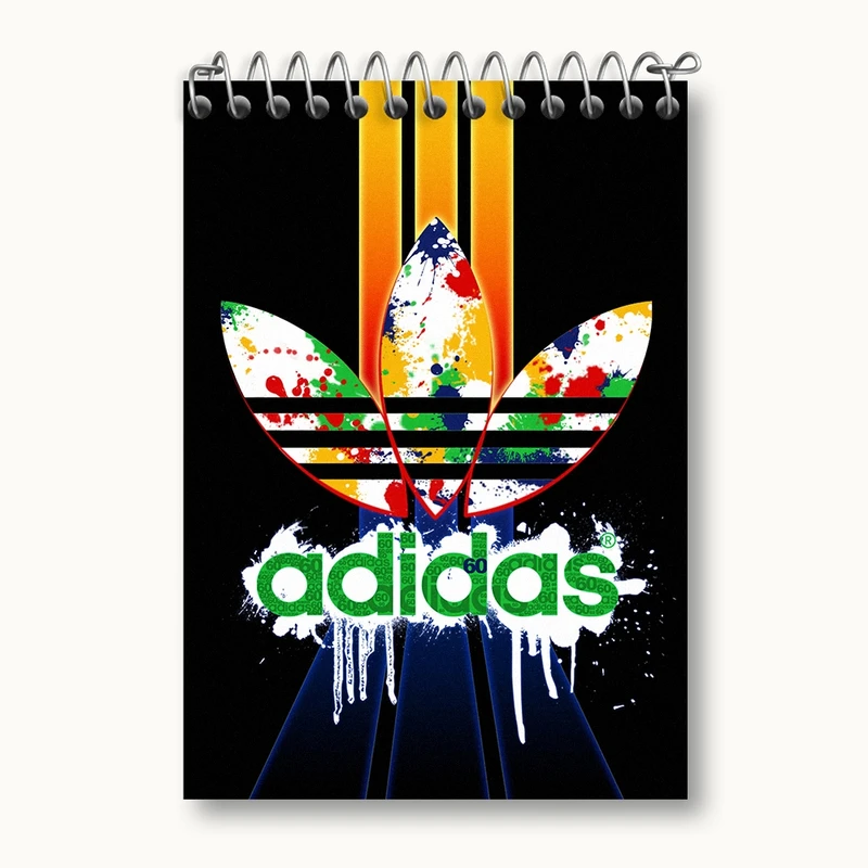 دفتر یادداشت 50 برگ خندالو مدل آدیداس (Adidas) کد 36955