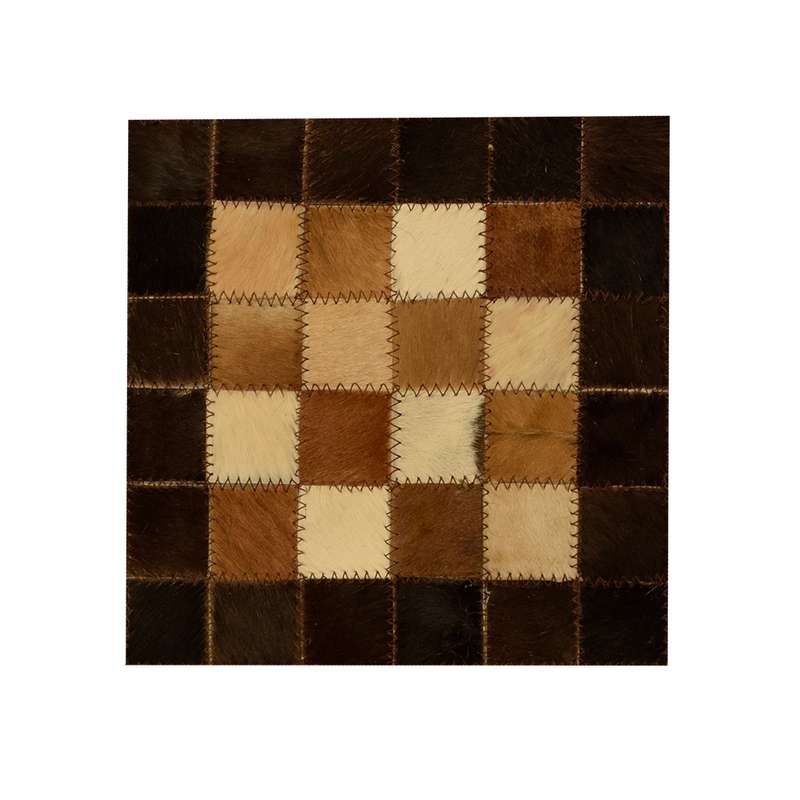 رومیزی کلاژ چرم و پوست مدل کد 001