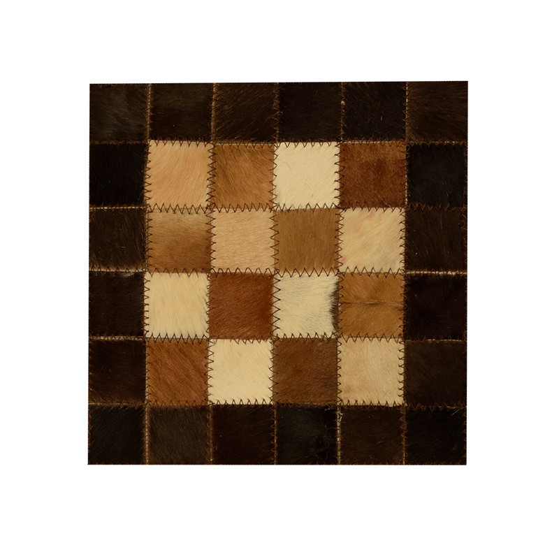 رومیزی کلاژ چرم و پوست مدل کد 001