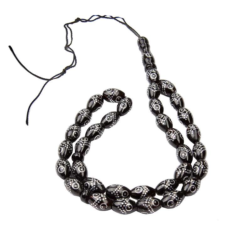 تسبیح بازرگانی میلادی مدل نقطه کوبی کد T_354