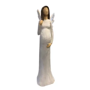 مجسمه دنیا دکوری سرمد مدل فرشته مادر بادار کد 1