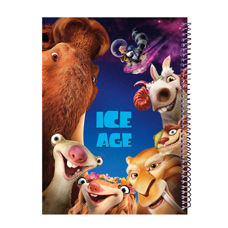 دفتر مشق 80 برگ اورین طرح عصر یخبندان