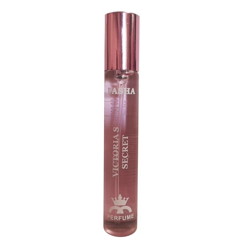 عطر جیبی زنانه پاشا مدل ویکتوریاسکرت با رایحه مرکباتی و خنک حجم 22 میلی‌لیتر