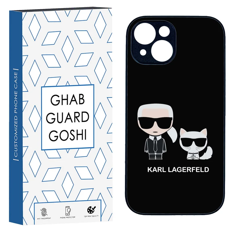 کاور قاب گارد گوشی طرح karl کد TPU-042 مناسب برای گوشی موبایل اپل IPHONE 15