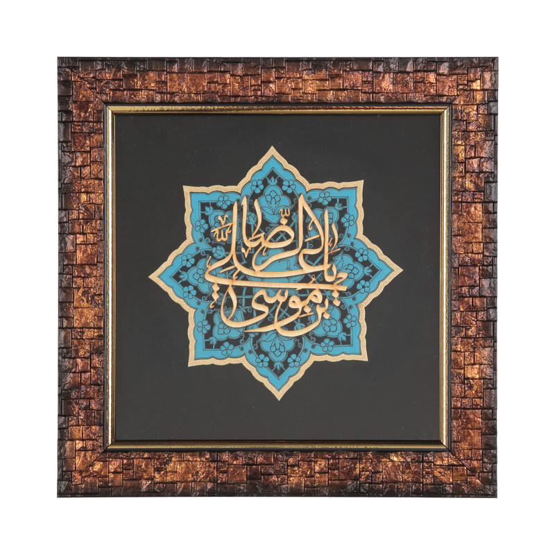 تابلو معرق کاری مدل مذهبی امام رضا علیه السلام کد 60002230