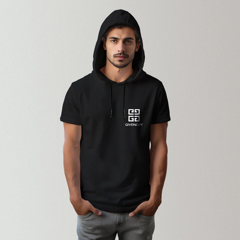 تی شرت کلاه دار مردانه مدل C14030218f