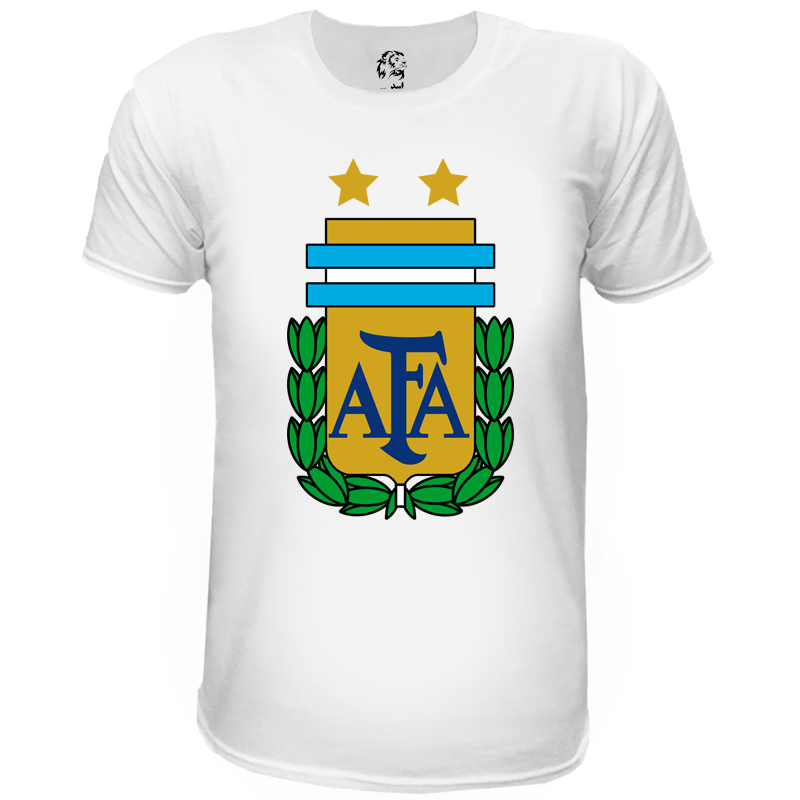 تی شرت آستین کوتاه مردانه اسد طرح آرژانتین کد 111