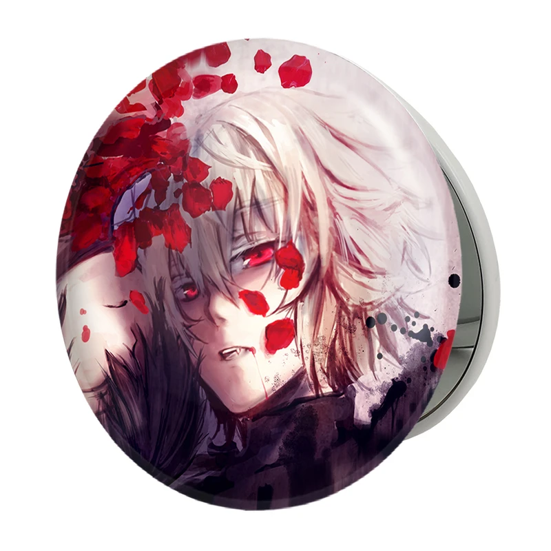 آینه جیبی خندالو طرح میکائیل هیاکویا انیمه اسرافیل پایانی مدل تاشو کد 12633 