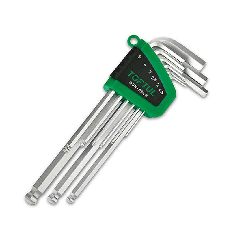 آچار آلن تاپ تول مدل gsn-09lb مجموعه 9 عددی