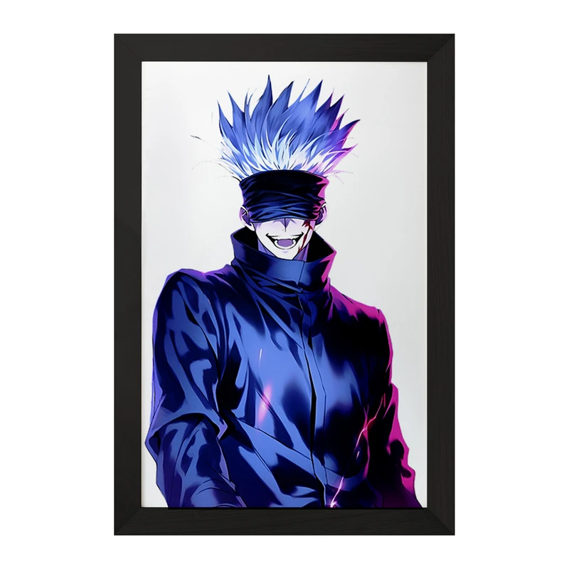 تابلو خندالو مدل گوجو ساتورو انیمه جوجوتسو کایزن کد F1580