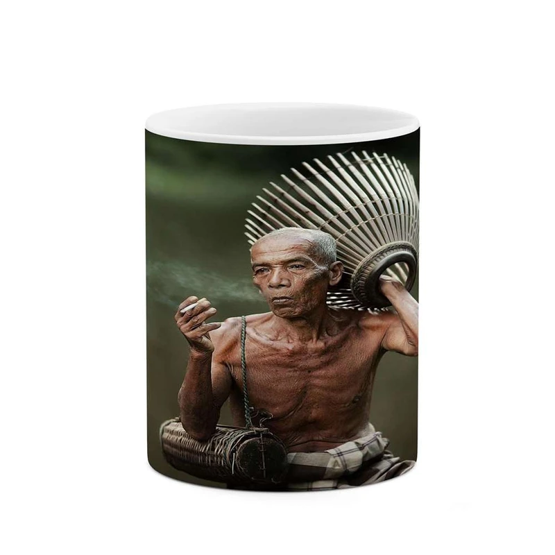 ماگ کاکتی مدل پیرمرد کد mgh16917