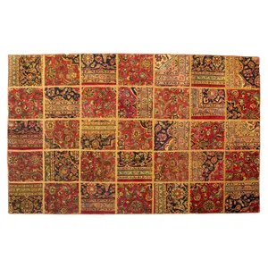 کلاژ فرش دستباف چهار متری ساده کارپت کد 10040105