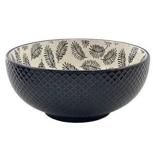 کاسه مدل برگ patterned bowl