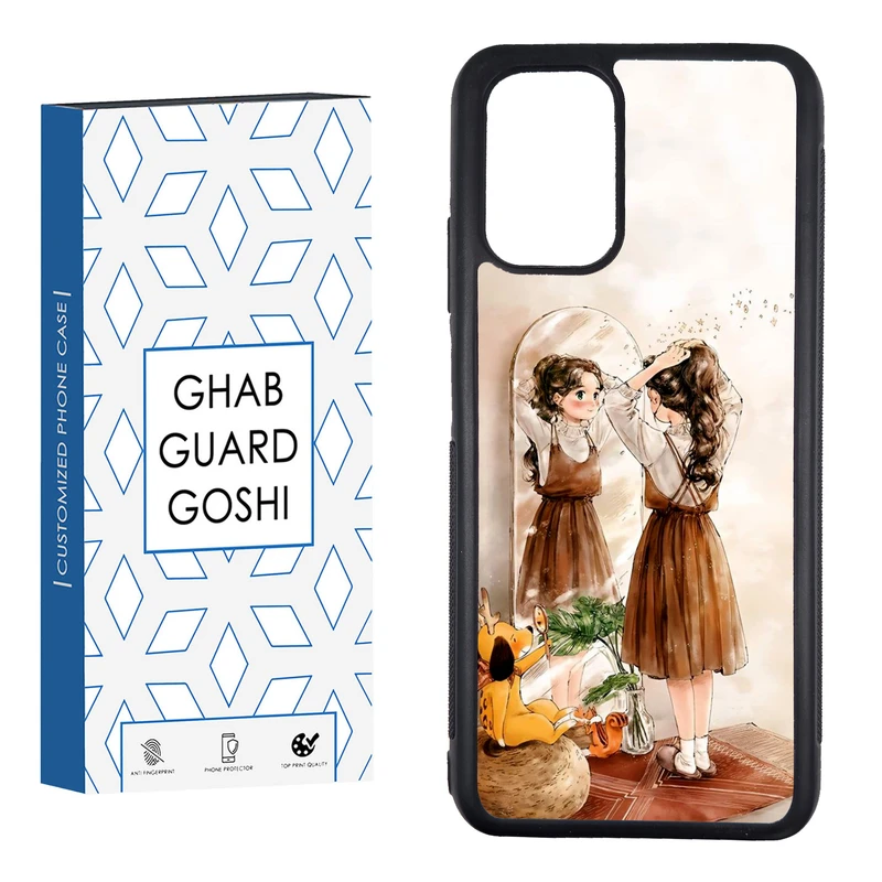 کاور قاب گارد گوشی طرح دخترانه کد FB-019 مناسب برای گوشی موبایل سامسونگ GALAXY A52  