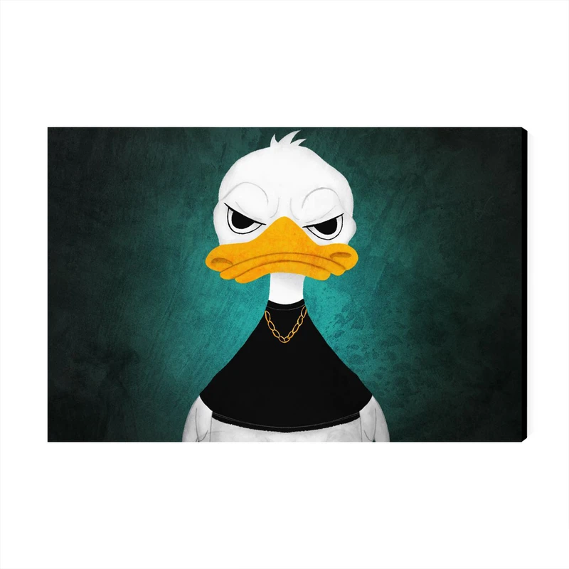 تابلو شاسی عرش مدل فانتزی اردک Duck کد As1677